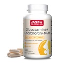 Jarrow Formulas® Glucosamine + Chondroitin + MSM 캡슐, 비타민 C 및 만화, 240 캡슐, 60 일 공급과 공동 지원 보충