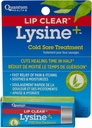 입술 Clear Lysine+ 냉수 처리 0.25 oz (포장 3)