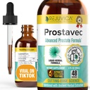 Prostavec 고급 전립선 지원 보충교재 - Pygeum을 가진 더 빠른 흡수를 위한 액체 공식은, 톱 Palmetto, 스팅 Nettle + Turmeric & Damiana - Vegan, Non-GMO - 2개 fl oz를 던졌습니다