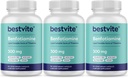 Benfotiamine 300mg (180 채식 캡슐) (60x3) Stearates 없음 - 이산화 규소 없음 - Vegan - 비 GMO - 글루텐 무료