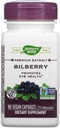 Nature's Way Bilberry 표준 추출물 Veg 캡슐 90 ea (팩 2)