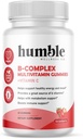 B-Complex Multivitamin Gummies + 비타민 C : 비타민 B12, B7, B6, B3, B5, B9. 지원 에너지와 계류, 대사 지원, 면역 지원, 글루텐 무료, 비 GMO, 비건, 30 서빙