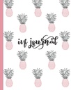 IVF Journal: Inspirational Quotes-Lined Diary, Notebook, Fertility Tracking, Pregnancy Preparation & Conception의 주최자. 여성을위한 귀여운 핑크 & 블루 파인애플 디자인 Conceive.