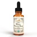 Khroma 초본 제품 유기 백색 Willow Bark 30 서빙 - 봉사 당 800 MG - 유리병에 있는 2개의 FL OZ 액체 - Salix Alba
