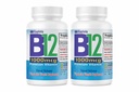 Nutrisalud 제품 비타민 B12 de alta potencia, 1000mcg, 세트 de 2 frascos con 100 타블렛 c/u. Combate Anemia, fatiga, aumenta la energia, revitaliza el sistema nervioso.