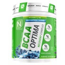 NutraKey BCAA Optima 포스트 운동 회복 단지, 설탕 없음, 캐비티 없음, 회복 보조, 블루 라즈베리