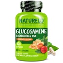 Boswellia와 비타민 C를 가진 NATURELO 글루코사민 Chondroitin MSM - 합동 안락, Mobility 및 힘 - 120의 캡슐을 위한 보충교재