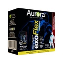 비타민 C를 가진 오로라 Nutrascience 마이크로 팩 Liposomal exoFlex+는, 합동 융통성 & 기능, BiovaFlex 계란 포탄 막, Curcumin & Boswellia, Strwaberry 풍미, 30의 단 하나 Serve 소포를 지원합니다