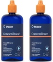 Trace Minerals ConcenTrace Trace Mineral Drops - 뼈 및 관절 지원을위한 액체 보충 - 보조 Hydration & Electrolyte Restoration - Unflavored, 8 fl oz (192 서빙)