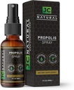 Propolis Throat 스프레이 - 수용성, 알코올 무료. 자연 면역 지원. Fights Harmful Organisms, 강력한 산화 방지제 - JC 천연 X CGM Labs의 1 fl oz (30ml)