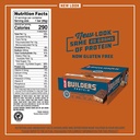 CLIF BUILDERS - Protein Bar - 초콜릿 땅콩 버터 맛 - 20g Protein (2.4 Ounce, 12 Count) (이제 글루텐 무료)