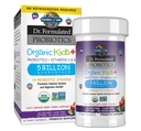 생명 박사의 정원은 Probiotics 유기 Kids+ 플러스 비타민 C & D - Berry Cherry - 글루텐, Dairy & Soy Free Immune & Digestive Health Supplement, 추가 설탕 없음, 30 Chewable (Shelf Stable)