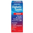 Diabetic Tussin DM 최대 힘 기침과 가슴 혼잡 기복 액체 기침 Syrup, 당뇨병을 위한 안전, Berry flavored, 4 Fl Oz (1의 포장)