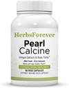 Herbsforever Pearl Calcine 캡슐 뼈 보충교재는 건강한 뼈 및 강한 이 90의 캡슐을 승진시킵니다