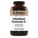 Schulze의 Intestinal Formula #1 - 대령 건강 지원을위한 Bowel 운동 보충 - Bloating & Constipation Aid - Intestinal Cleanse - 모든 자연 - 식물 기반 - Vegan - 250 조사