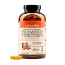 NatureWise Curcumin Turmeric 2250mg - 고급 흡수를위한 95 % Curcuminoids & BioPerine Black Pepper Extract - 매일 관절 및 면역 건강 지원 - Vegan, Non-GMO, 360 카운트 [120 일 공급]