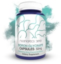 Nootropics Depot Boron Glycinate 캡슐 | 50mg | 6mg Elemental Boron 제공 | 테스토스테론, 염증, 면역력 지원 | 120 조사