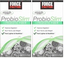 Force Factor ProbioSlim + Prebiotic 섬유 체중 감량 여성과 남성, Probiotic 및 Prebiotic Digestive 건강 지원 Green Tea Extract 및 Psyllium Husk Fiber, 120 캡슐