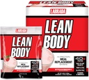 Labrada Lean 몸 MRP 올인원 딸기 식사 보충 Shake, 40g 단백질, Whey 혼합, 8g 건강한 지방 EFA의 & 섬유, 22 비타민 및 무기물, 인공 색소, 글루텐 없음, (20 패킷)
