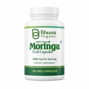 Moringa 분말 캡슐 - 순수한 Nutrient-Rich Moringa 분말 (60 Veg.CAPS)의 800mg