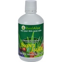 Real Aloe Aloe Vera Super Juice - 유기농 재배 - Bitter Taste - 32 fl oz (포장 4)