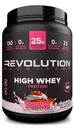 혁명 영양, 높은 Whey, 단백질 분말 2LB, Whey Isolate, 글루텐 무료, 남성 및 여성을위한 Lean 근육 질량, 스쿠 당 단백질 25g, 908 g, 24 서빙 (딸기 Shortcake, 2 파운드)