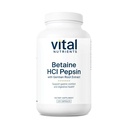 생물 영양소 베타인 HCL Pepsin Gentian 뿌리 추출물로 | 단백질 소화 및 영양 흡수를 지원하는 소화 효소 공식 | 글루텐, 낙농장, 콩 무료 | 225 캡슐
