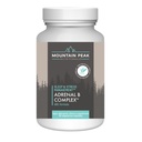 마운틴 피크 Adrenal B Complex - Cortisol 지원 w / Ashwagandha, 비타민 B6, B12 & C - 도움말 지원 스트레스 레벨 - Encodcrine & Nervous 시스템 지원 보충교재 (90 채식 캡슐)
