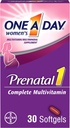 DHA 및 Folic Acid Softgels, 30 ea (Pack of 4)를 가진 1 일 Prenatal