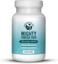Mighty 오메가 1000 포텐 오메가 3 보충 1000 MG EPA DHA 캡슐 당 높은 복용량 오메가 3 물고기 기름 남쪽 Pacific Anchovy Sourced - Triglyceride 오메가 3 지방산 보충교재