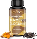 Liposomal 심황 Curcumin 보충교재 성인을 위한 60 Softgels