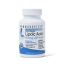 IMMUNOVITES 안정화 R-Alpha Lipoic Acid ((True))) 600mg / 서빙 [[높은 효능 및 최대 40x 증가 흡수]] (나 R-LA) (나 R-Lipoate) (1 병)