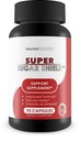 Super Sugar Support - 우리의 최고의 Berberine 포도당 지원 보충 - 설탕 건강 혈액 건강 & 면역 건강 - 비타민, 미네랄, 고급 설탕 지원 보충교재를위한 초본 공식