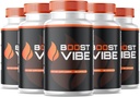 SPRESSO (5 팩) Boost Vibe 캡슐, 공식 Boost Vibe 보충, 모든 자연 Boost Vibe 알약, 지원 남성 건강 및 웰빙을위한 프리미엄 Boost Vibe, 프리미엄 Boost Vibe (300 캡슐)