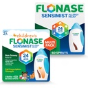 Flonase Sensimist Allergy Relief Nasal Spray for Adults and Kids - 120 스프레이 총 (2 병 60 스프레이 각각)