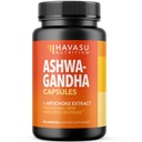 Ashwagandha 1000mg with Artichoke Extract - 스트레스, 무 및 에너지 지원을위한 Ashwagandha 캡슐 - 남성과 여성을위한 Adaptogenic 초본 지원 - 90 Vegan, Non-GMO 캡슐, 45 서빙