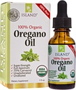 Oregano 오일 유기 액체 드롭 - 100 % 순수 & Undiluted - USDA 인증 유기 (1 oz) 75 % Carvacrol - 스페인에서 성장 - Oregano의 기름과 면역 지원 보충.