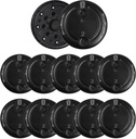 10 팩 (80 PC) Unitron 왁스 가드 Cerushield 디스크 v2.0 098-0445 for phonak, 보청기 액세서리 왁스 필터, Phonak 보청기 필터 왁스 가드