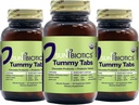 SUNBIOTICS Tummy Tabs - Chewable Probiotic 및 Prebiotic 정제 좋은 Gut Flora, Immune 시스템, & Balanced Microbiome에 대한 4 Probiotic Strains의 18 억 CFUs와 함께 - Vanilla, (포장 3)