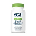 Hyperbiotics Vital Nutrients Pro-15 Advanced Probiotics for Women and Men | 15 Strains + Kiwifruit | Digestive Health, Gas, & Bloating에 대한 임상적으로 장식 된 일일 프로바이오틱스 | 60 Vegan Tablet