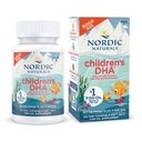Nordic Naturals Children's DHA, Strawberry - 어린이 120 미니 킬레이트 소프트 젤 - EPA 및 DHA 250 mg Omega-3 - 두뇌 개발 및 기능 - Non-GMO - 30 서빙