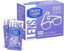 Atkins 초콜릿 카라멜 Mousse Bar, 5 Count + Nice 'n Clean SmudgeGuard 렌즈 위프, 100 Count