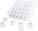 30 Day Pill 주최자, 휴대용 Pill Squeeze to Open, 대형 여행을위한 일, 비타민, 의학, 보충제 (Clear)