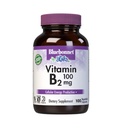 Bluebonnet 영양 비타민 B2 100 mg, 심장 혈관과 신경 시스템 건강, Soy-Free, Gluten-Free, Kosher 인증, Dairy-Free, Vegan, Non-GMO, 100 식물성 캡슐, 100 서빙