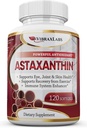 Astaxanthin 10mg 보충교재/최고 Microalgae에서 순수한 산화제, 도움 피부 관리 & 눈, 관절염 합동, 건강한 시효, 밀어주는 에너지, 120 비 GMO Softgels - 우수한 Astaxanthin 보충교재