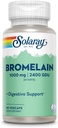 Solaray - Bromelain 추가 강도 500 mg. - 60 캡슐