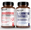 Turkesterone 8,000mg [고순도] + 프리미엄 L-Carnitine Tartrate 보충교재 - Tongkat Ali를 가진 높은 흡수 보충교재 - 증가 stamina, Lean 근육 성장, 지원 Metabolism & 자연적인 Ener