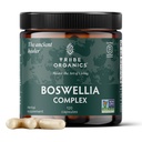TRIBE ORGANICS Boswellia Serrata Complex Supplement 공동 지원, 근육 구호 - 채식 비 GMO 120 캡슐, 높은 효능 - Ginger Extract & Black Pepper와 Boswellin Super - 420mg