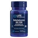 수명 연장 Melatonin IR/XR, 1.5 mg, 즉시 및 최선 수면 지원, 건강한 circadian Rhythms, 세포 방어, 글루텐 자유로운, 비 GMO, 60의 캡슐을 위한 장시간 방출 공식