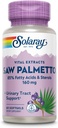 SOLARAY Saw Palmetto Extract - 전립선 건강 및 유린 궤적 지원 - 136 mg 지방산 및 스테롤 - 실험실 검증, 60 일 환불 보증 (60 인분, 60 Softgels)